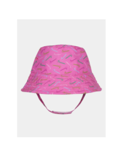 Bob graphique upf 40+ futura bucket rose bébé - Nike