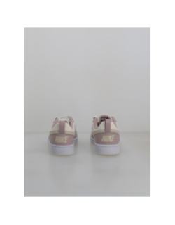 Baskets court borough low recraft gs violet et blanc enfant - Nike