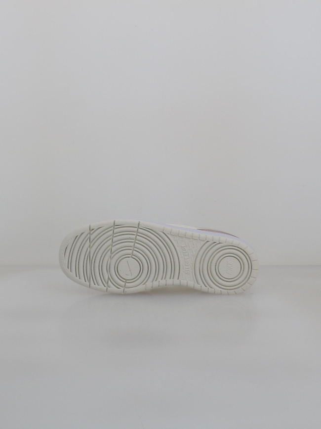 Baskets court borough low recraft gs violet et blanc enfant - Nike