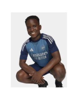 Maillot d'entrainement de football arsenal 25/26 bleu enfant - Adidas
