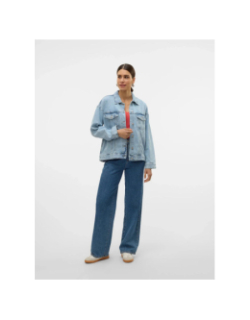 Veste en jean oversize tessa bleu femme - Vero Moda