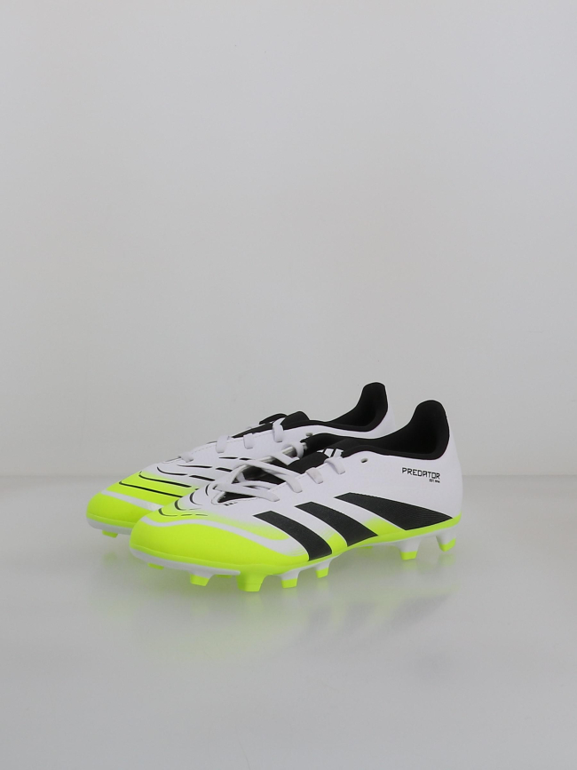 Chaussures de football predator club fg/mg blanc enfant - Adidas