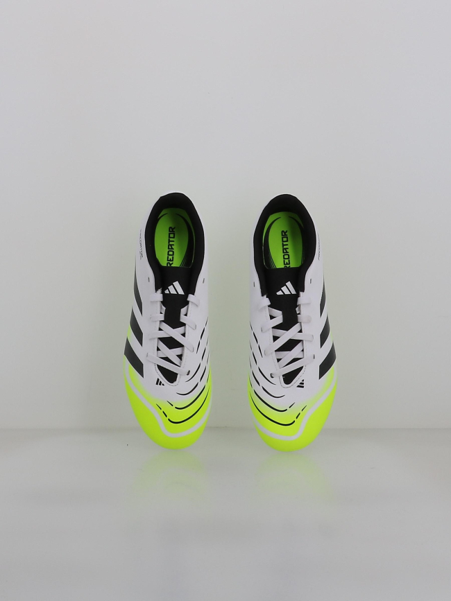 Chaussures de football predator club fg/mg blanc enfant - Adidas