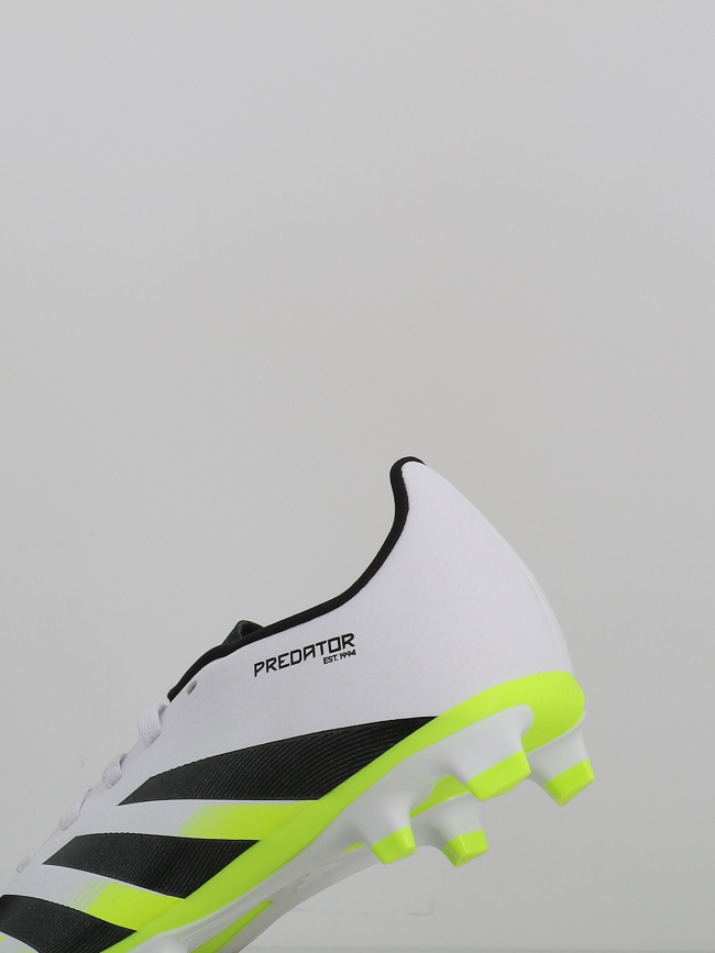 Chaussures de football predator club fg/mg blanc enfant - Adidas