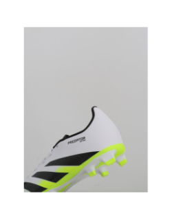 Chaussures de football predator club fg/mg blanc enfant - Adidas