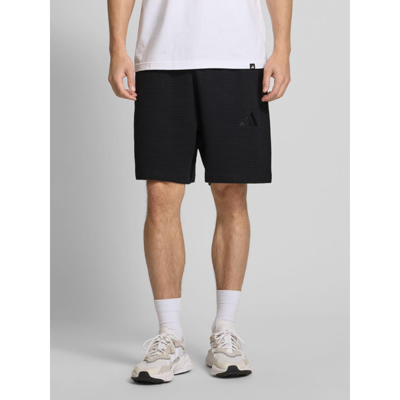 Short gaufré décontracté szn noir homme - Adidas