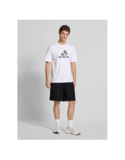 Short gaufré décontracté szn noir homme - Adidas
