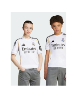 Maillot de football real madrid domicile 25/26 blanc enfant - Adidas