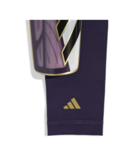 Protège tibias tiro league violet noir et blanc - Adidas