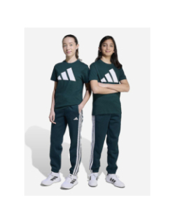 Pantalon jogging performance 3s 280 vert enfant - Adidas