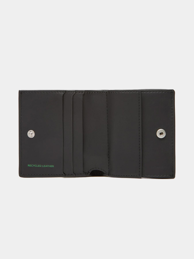 Portefeuille tjm heritage leather noir homme - Tommy Jeans