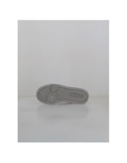 Baskets hoops 3.0 blanc et vert enfant - Adidas