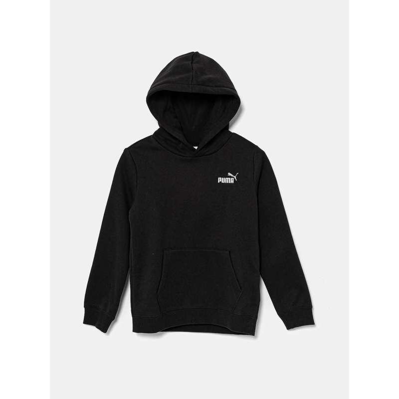 Sweat à capuche ess 2 color petit logo noir enfant - Puma