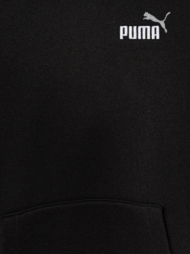 Sweat à capuche ess 2 color petit logo noir enfant - Puma