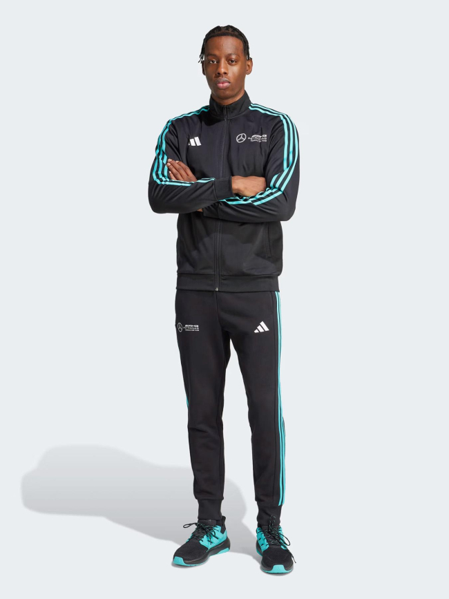 Sweat zippé Mercedes - AMG Petronas Formula One noir homme - Adidas