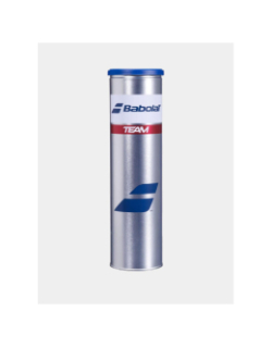 Lot de 4 balles de tennis team jaune - Babolat