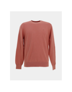 Pull fin uni petit logo rose homme - Calvin Klein