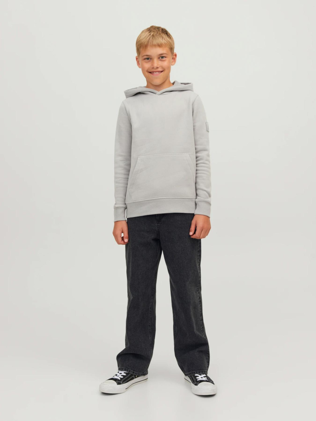 Jean baggy fit jjalex jjoriginal 823 noir garçon - Jack & Jones