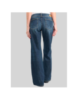 Jean large lauryn jeb bleu marine femme - Le Temps Des Cerises