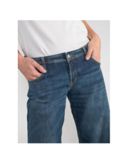 Jean large lauryn jeb bleu marine femme - Le Temps Des Cerises