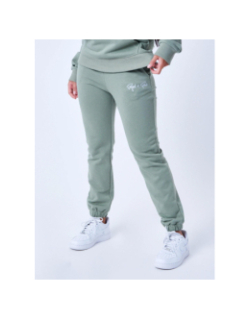 Jogging logo signature brodé kaki femme - Project X Paris