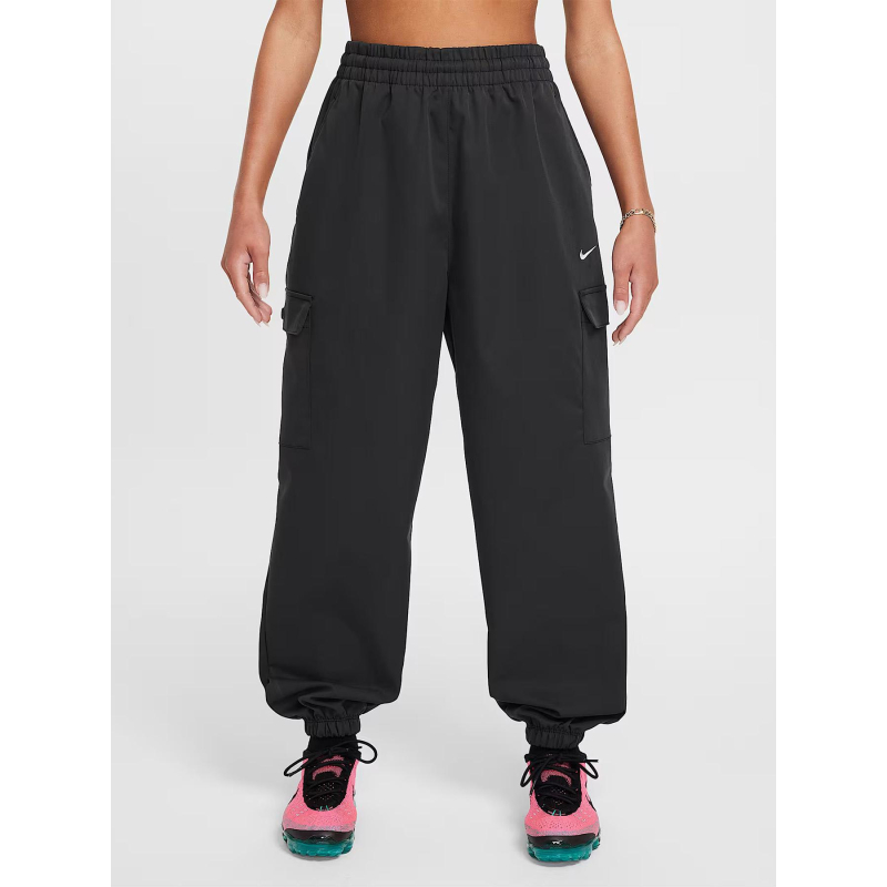 Pantalon cargo sportswear noir fille - Nike