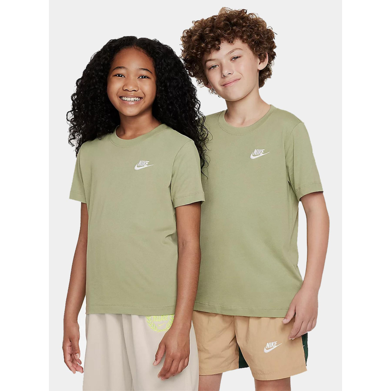 T-shirt à manches courtes emb futura vert enfant - Nike