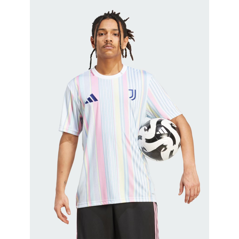 Maillot d'échauffement juventus 25/26 multicolore homme - Adidas