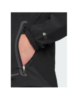 Veste tiro 25 competition vis tech travel noir enfant - Adidas