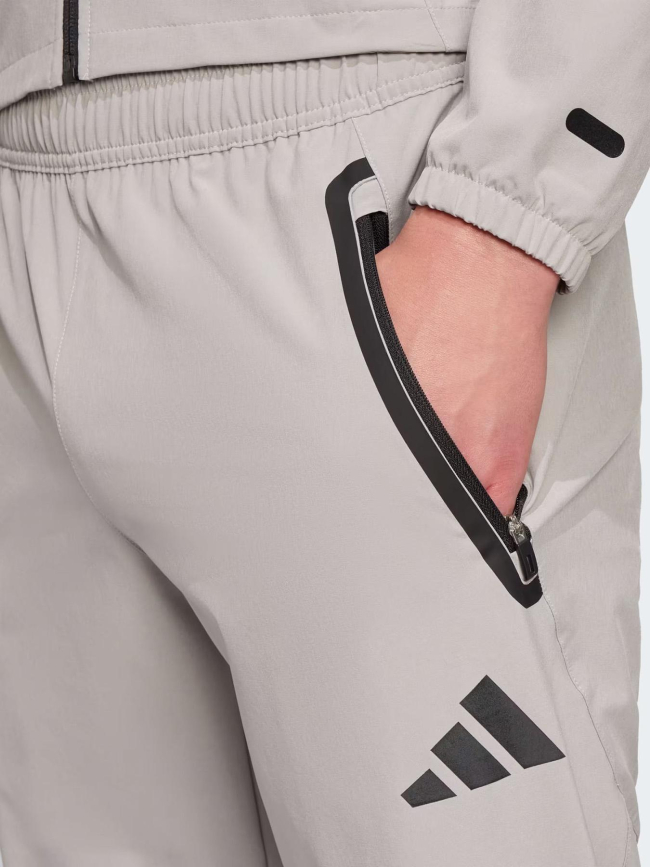 Pantalon tiro 25 competition vis tech travel gris homme - Adidas