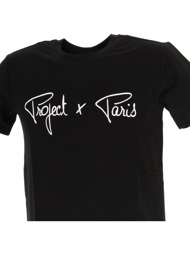 T-shirt project x logo noir homme - Project X Paris