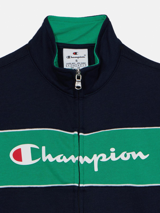 Ensemble de survêtement bleu marine et vert enfant - Champion