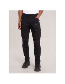 Pantalon rovic zip 3d regular gris homme - G star