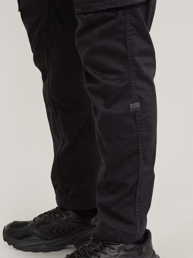 Pantalon rovic zip 3d regular gris homme - G star