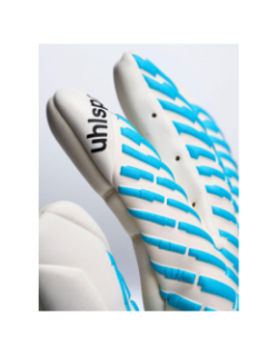 Gant de gardien de but cybertec soft pro blanc et bleu - Uhlsport