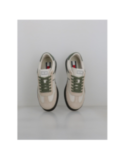 Baskets the greenwich blanc vert homme - Tommy Jeans