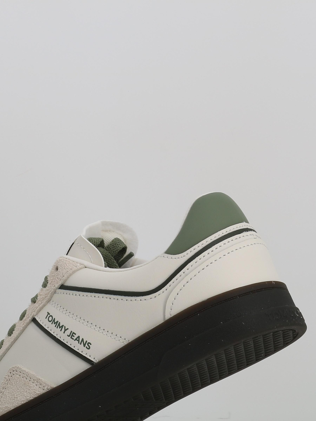 Baskets the greenwich blanc vert homme - Tommy Jeans