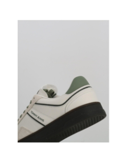 Baskets the greenwich blanc vert homme - Tommy Jeans