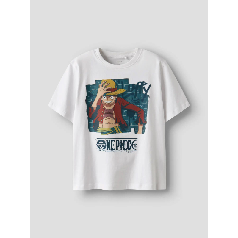 T-shirt nkmjob one piece blanc garçon - Name It