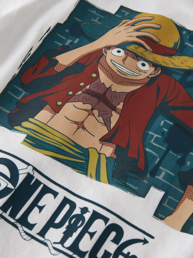 T-shirt nkmjob one piece blanc garçon - Name It