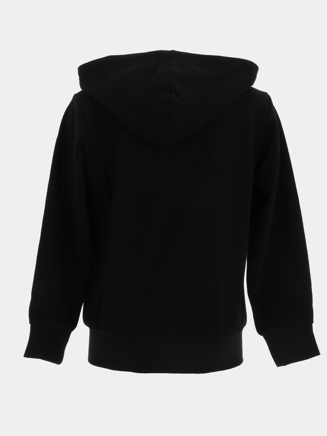 Sweat à capuche zippé noir enfant - Champion
