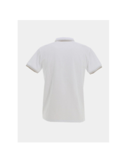 Polo stretch à manches courtes beely blanc homme - Sun Valley