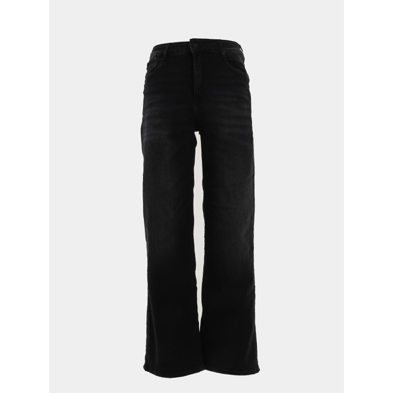 Jean pulp slim 7/8 noir femme - Le Temps Des Cerises