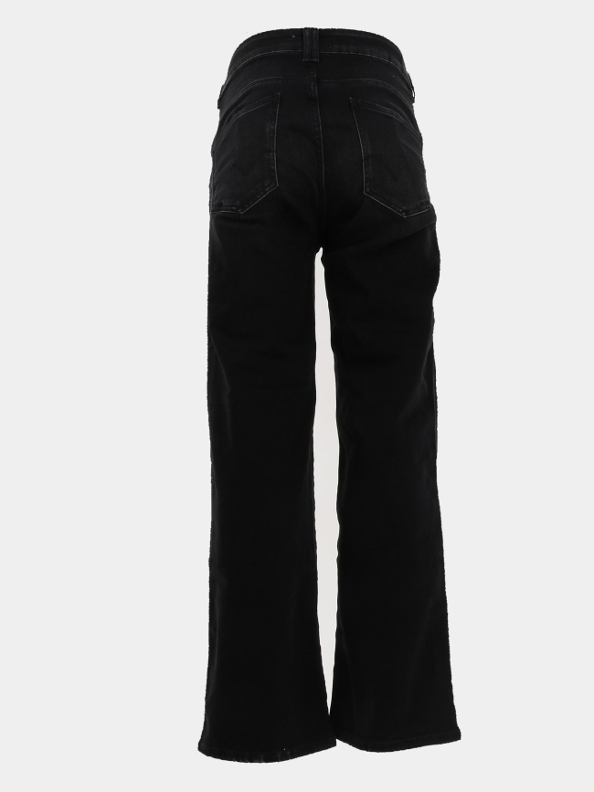 Jean pulp slim 7/8 noir femme - Le Temps Des Cerises