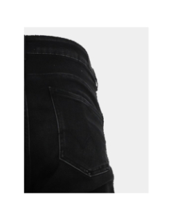 Jean pulp slim 7/8 noir femme - Le Temps Des Cerises