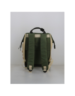 Sac à dos medium adventurer vila verde kaki beige - Cabaïa