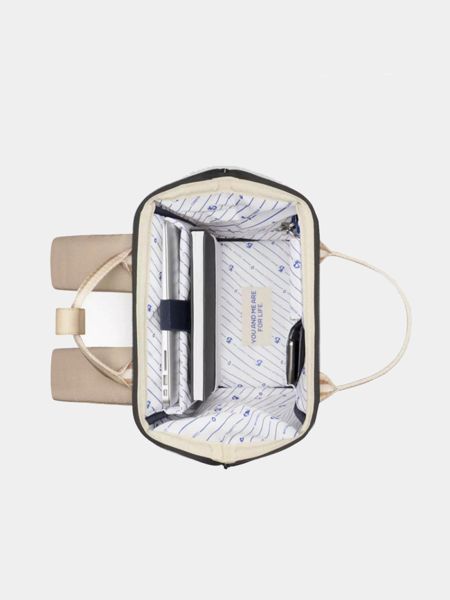 Sac à dos large adventurer lobito beige - Cabaïa