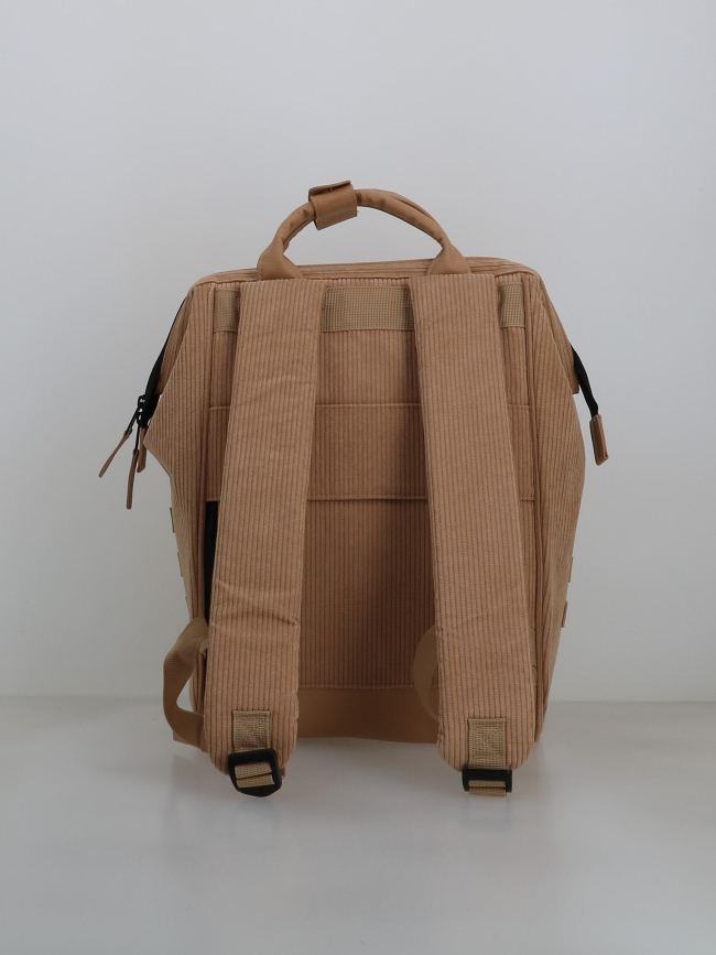 Sac à dos medium adventurer velours luxor beige - Cabaïa
