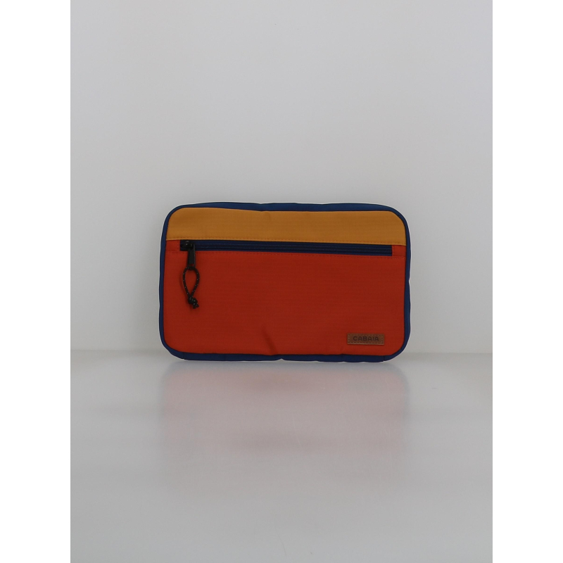 Pochette avant large kilfi orange bleu - Cabaïa