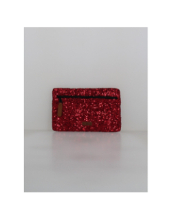 Pochette avant large rue de la hotte sequins rouge - Cabaïa